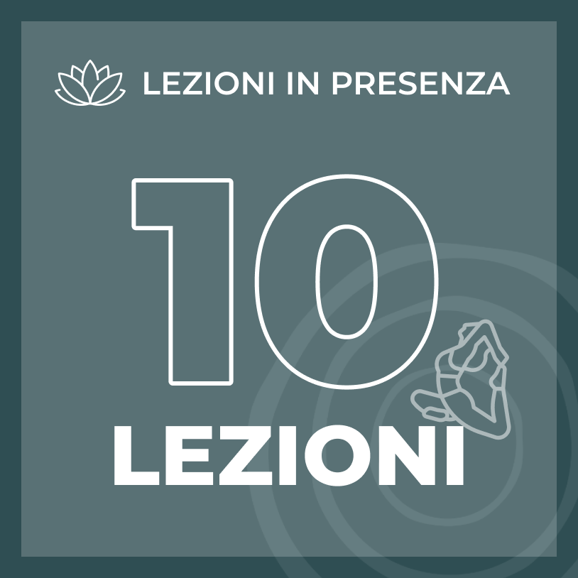 Pacchetto 10 lezioni in presenza